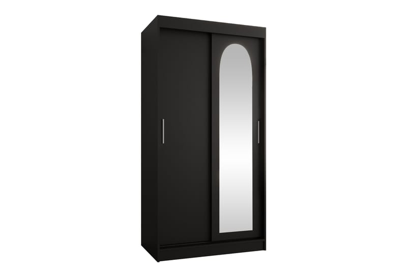 Tallmo Garderobe Med Speil 100x200 cm - Oppbevaring - Klesoppbevaring - Garderober & garderobesystem