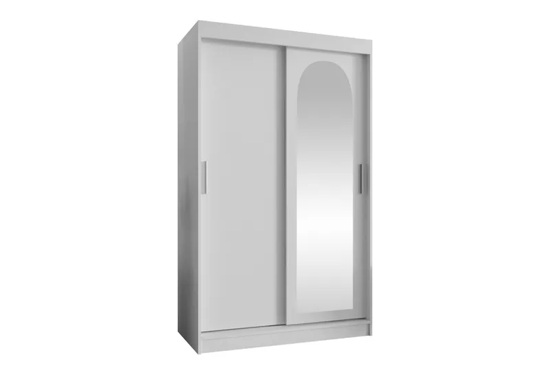 Tallmo Garderobe Med Speil 120x200 cm - Oppbevaring - Klesoppbevaring - Garderober & garderobesystem