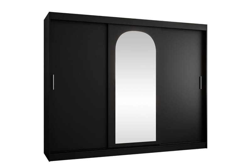 Tallmo Garderobe Med Speil 250x200 cm - Oppbevaring - Klesoppbevaring - Garderober & garderobesystem