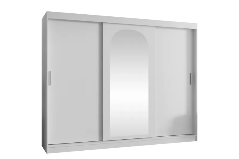 Tallmo Garderobe Med Speil 250x200 cm - Oppbevaring - Klesoppbevaring - Garderober & garderobesystem