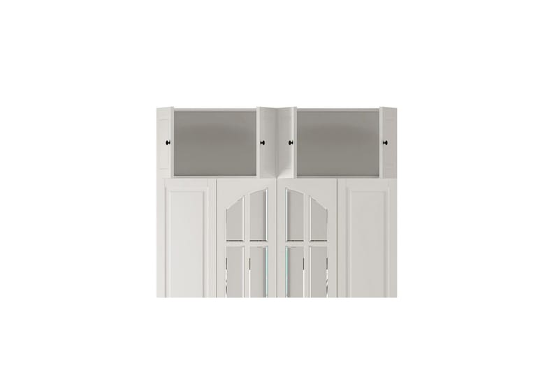 Talren Garderobe 140x210 cm - Matt Hvit - Oppbevaring - Klesoppbevaring - Garderober & garderobesystem