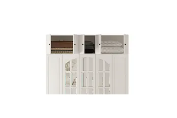 Talren Garderobe 175x210 cm - Matt Hvit - Oppbevaring - Klesoppbevaring - Garderober & garderobesystem - Garderobeskap & klesskap