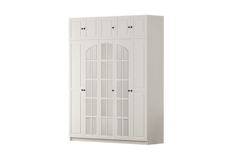 Talren Garderobe 175x210 cm, Matt Hvit