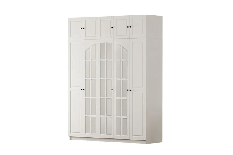 Talren Garderobe 175x240 cm, Matt Hvit