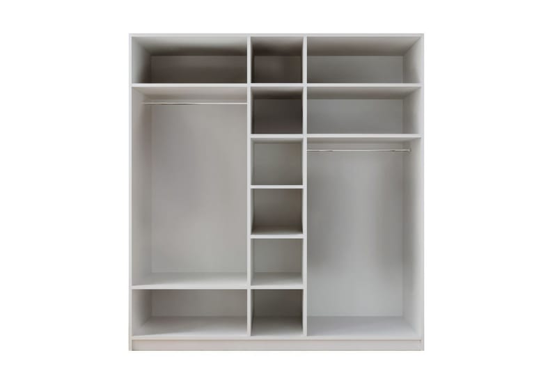 Talren Garderobe 175x240 cm - Matt Hvit - Oppbevaring - Klesoppbevaring - Garderober & garderobesystem - Garderobeskap & klesskap