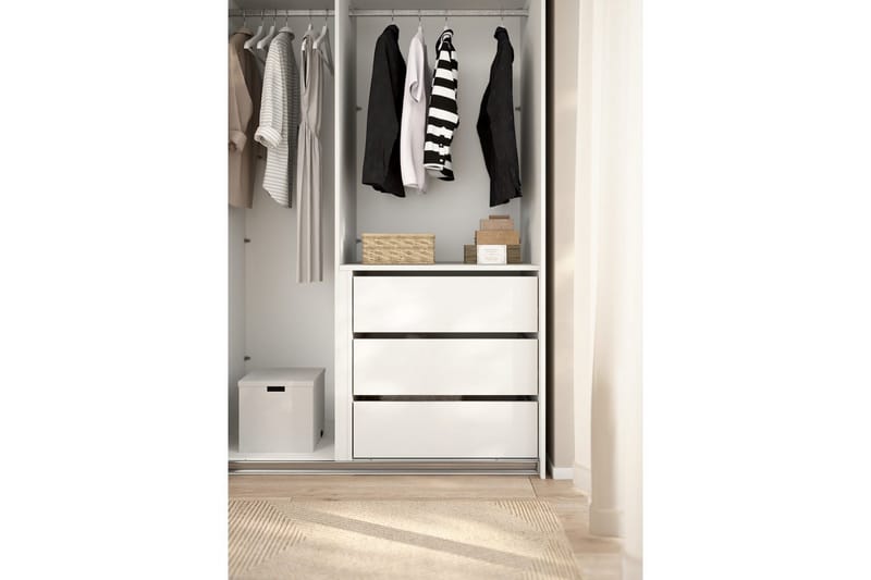 Tamang Tilbehør Hylle 71x70 cm - Hvit - Oppbevaring - Klesoppbevaring - Garderober & garderobesystem - Innredning garderobe