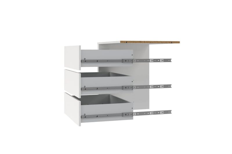 Tamang Tilbehør Hylle 71x70 cm - Hvit - Oppbevaring - Klesoppbevaring - Garderober & garderobesystem - Innredning garderobe