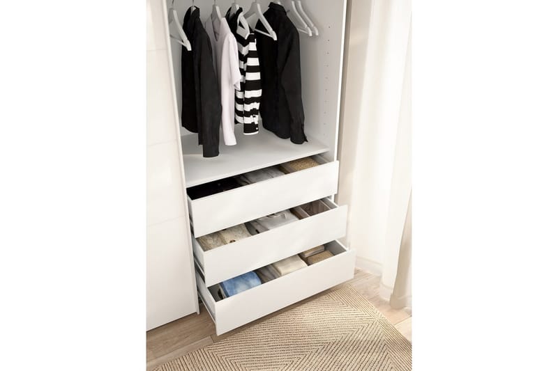 Tamang Tilbehør Hylle 87x70 cm - Hvit - Oppbevaring - Klesoppbevaring - Garderober & garderobesystem - Innredning garderobe
