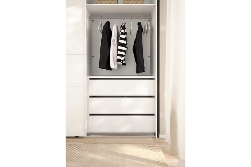 Tamang Tilbehør Hylle 87x70 cm - Hvit - Oppbevaring - Klesoppbevaring - Garderober & garderobesystem - Innredning garderobe