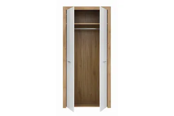 Tarka Garderobe - Tre/natur|Hvit - Oppbevaring - Klesoppbevaring - Garderober & garderobesystem