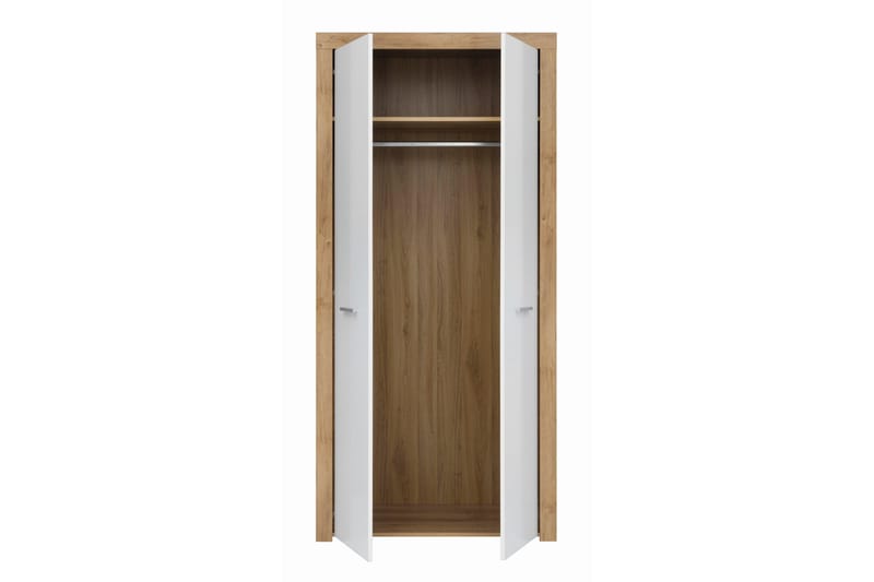 Tarka Garderobe - Tre/natur|Hvit - Oppbevaring - Klesoppbevaring - Garderober & garderobesystem