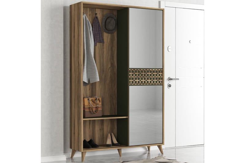 Tera Home Garderobe med Speil - Garderober & garderobesystem - Garderobeskap & klesskap