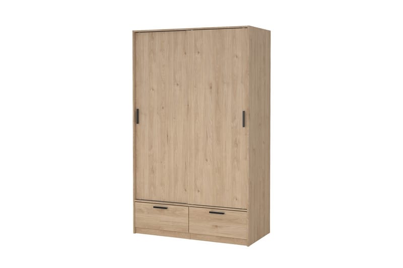 Tetsu Garderobe 121x200 cm - Natur - Oppbevaring - Klesoppbevaring - Garderober & garderobesystem