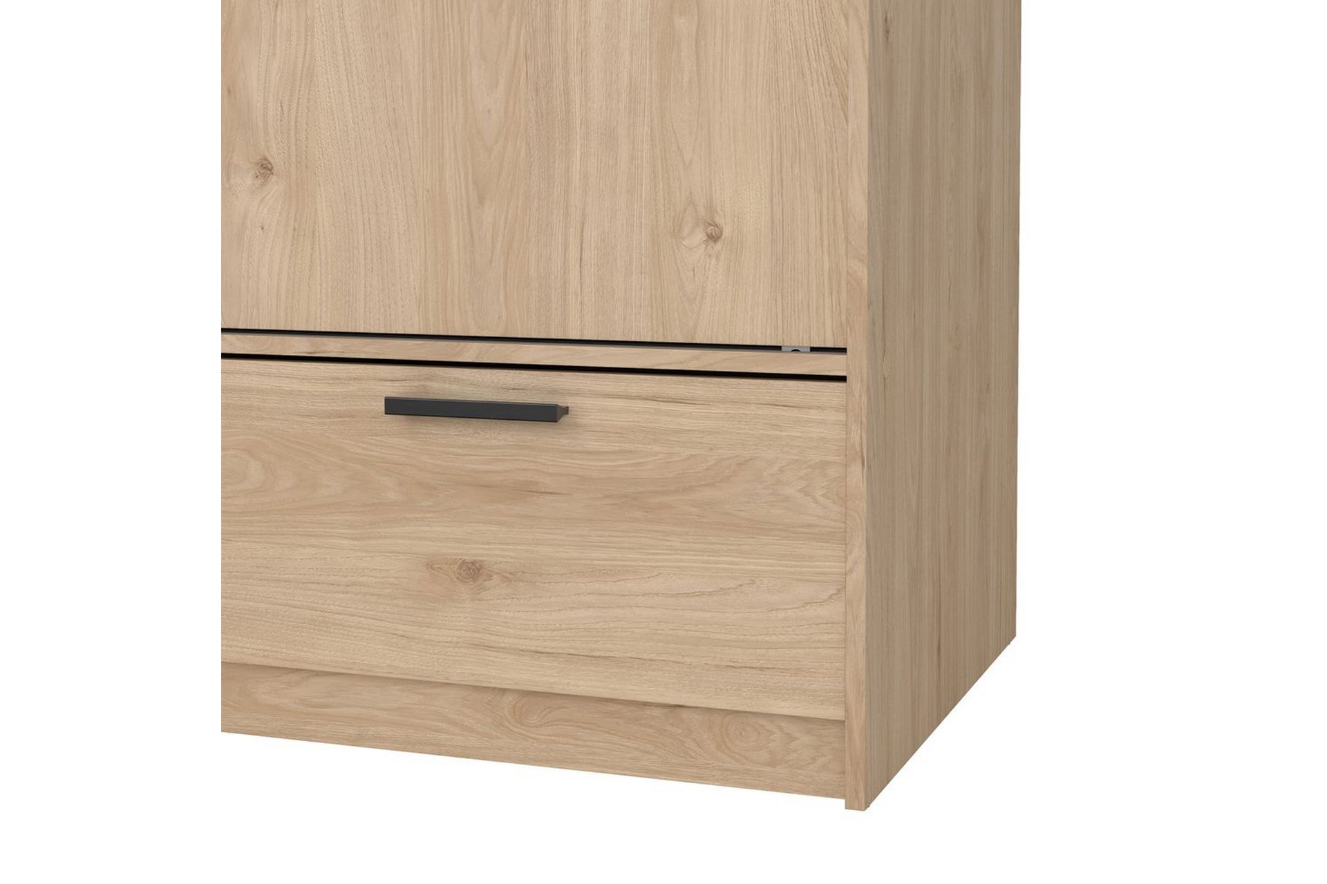 Tetsu Garderobe 121x200 cm - Natur - Oppbevaring - Klesoppbevaring - Garderober & garderobesystem