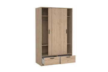 Tetsu Garderobe 121x200 cm - Natur - Oppbevaring - Klesoppbevaring - Garderober & garderobesystem