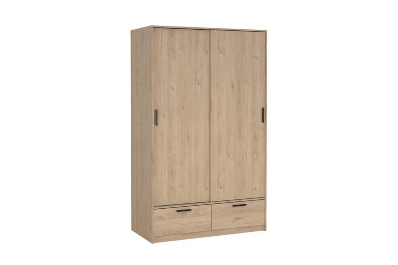 Tetsu Garderobe 121x200 cm - Natur - Oppbevaring - Klesoppbevaring - Garderober & garderobesystem