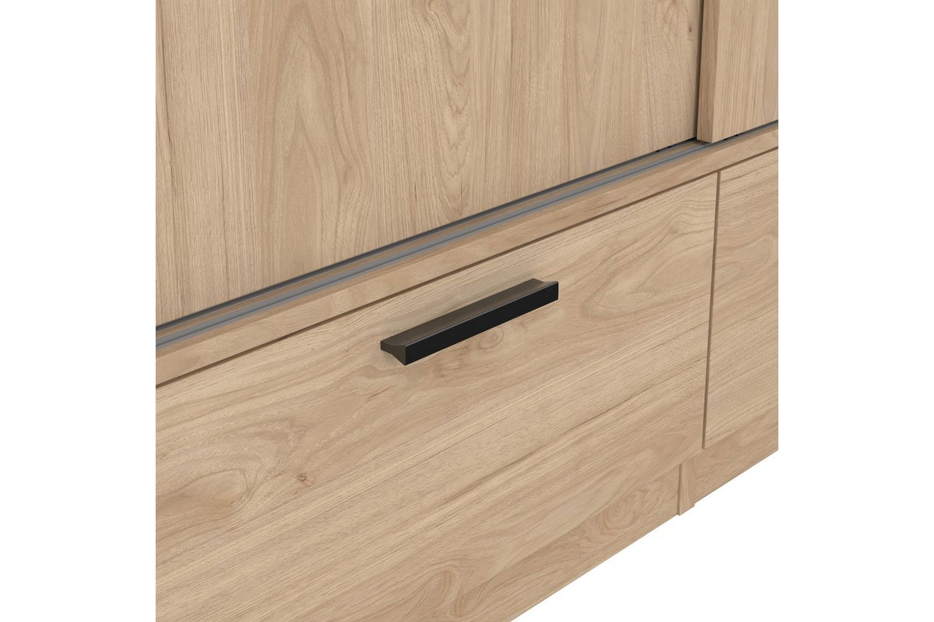 Tetsu Garderobe 121x200 cm - Natur - Oppbevaring - Klesoppbevaring - Garderober & garderobesystem