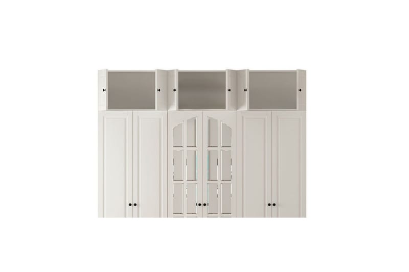 Teynor Garderobesskåp 210x210 cm - Matt Hvit - Oppbevaring - Klesoppbevaring - Garderober & garderobesystem - Garderobeskap & klesskap
