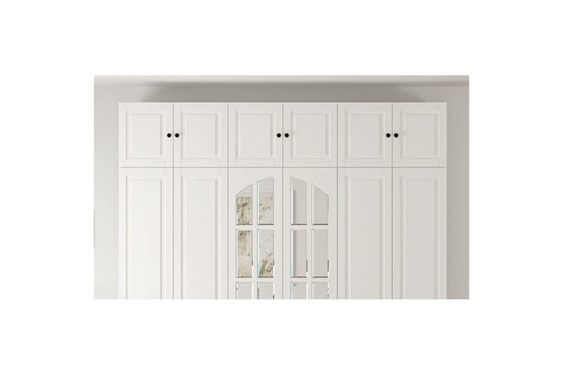 Teynor Garderobesskåp 210x240 cm - Matt Hvit - Oppbevaring - Klesoppbevaring - Garderober & garderobesystem - Garderobeskap & klesskap