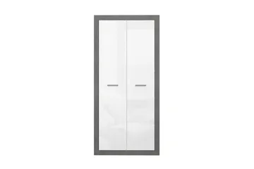 Tolovgrad Garderobe 54x92 cm - Grå/Hvit - Oppbevaring - Klesoppbevaring - Garderober & garderobesystem