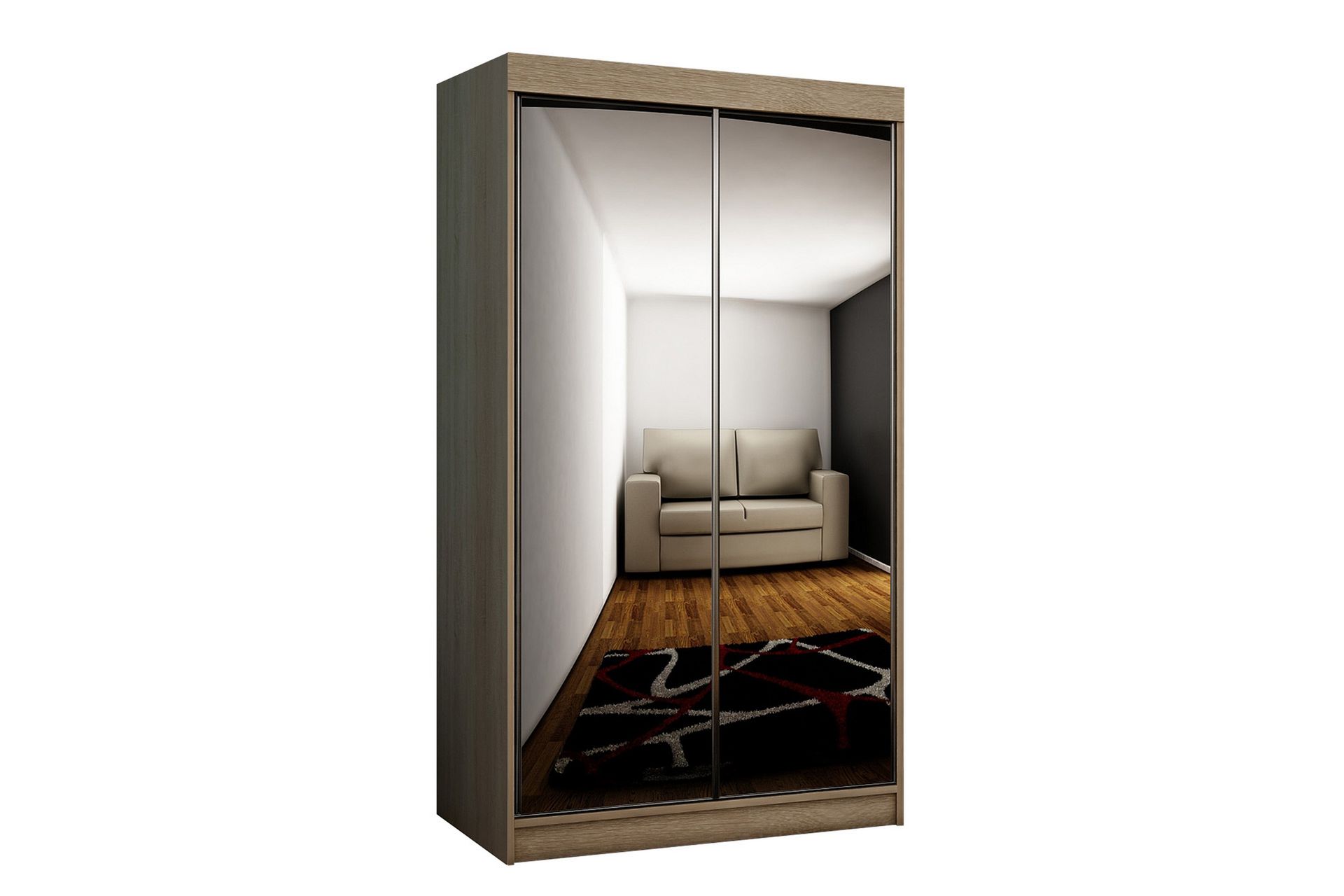 Top Garderobe 100x62x200 cm - Oppbevaring - Klesoppbevaring - Garderober & garderobesystem