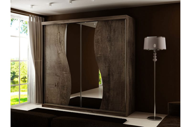 Top Garderobe 200x62x200 cm - Oppbevaring - Klesoppbevaring - Garderober & garderobesystem