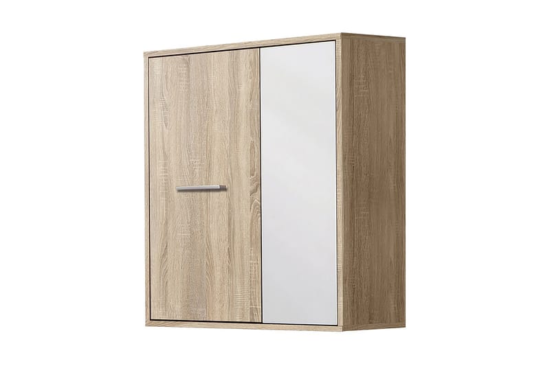 Turino Veggskap 60x67 cm - Hvit - Oppbevaring - Klesoppbevaring - Garderober & garderobesystem