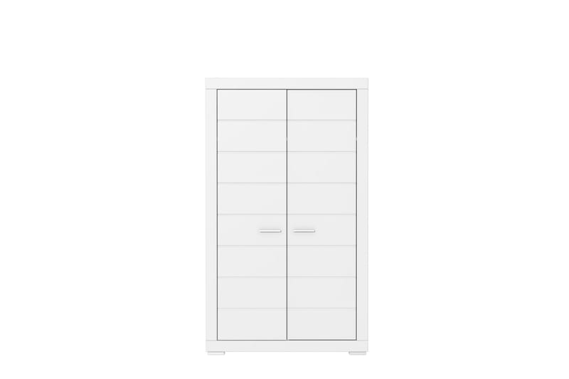 Uzayr Garderobe 116x198 cm i Tre - Hvit - Oppbevaring - Klesoppbevaring - Garderober & garderobesystem