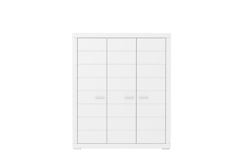 Uzayr Garderobe 166x198 cm - Hvit - Oppbevaring - Klesoppbevaring - Garderober & garderobesystem