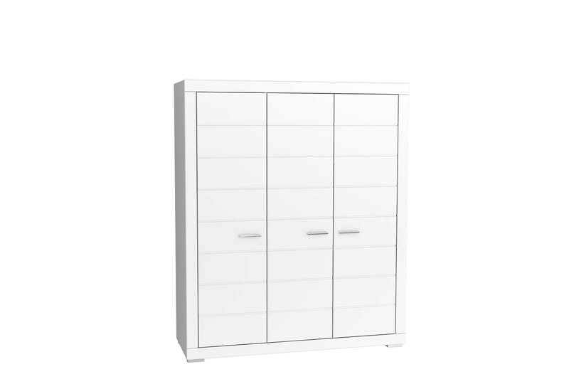 Uzayr Garderobe 166x198 cm - Hvit - Oppbevaring - Klesoppbevaring - Garderober & garderobesystem