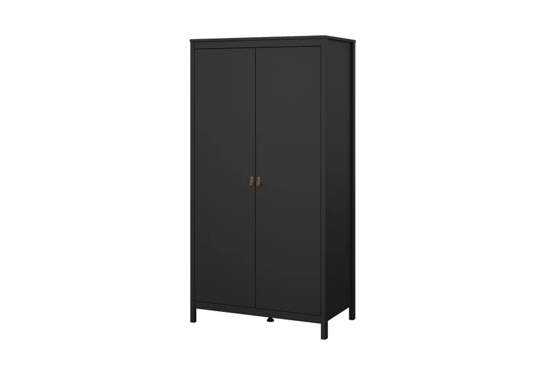Vallvidera Garderobe 102,3x199 cm, Svart