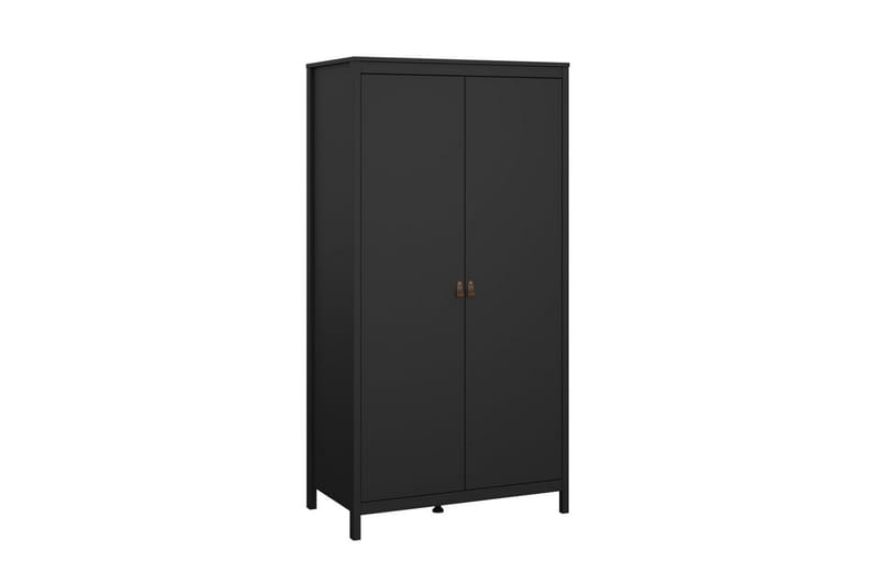 Vallvidera Garderobe 102,3x199 cm - Svart - Oppbevaring - Klesoppbevaring - Garderober & garderobesystem