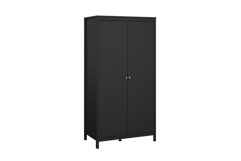 Vallvidera Garderobe 102,3x199 cm - Svart - Oppbevaring - Klesoppbevaring - Garderober & garderobesystem