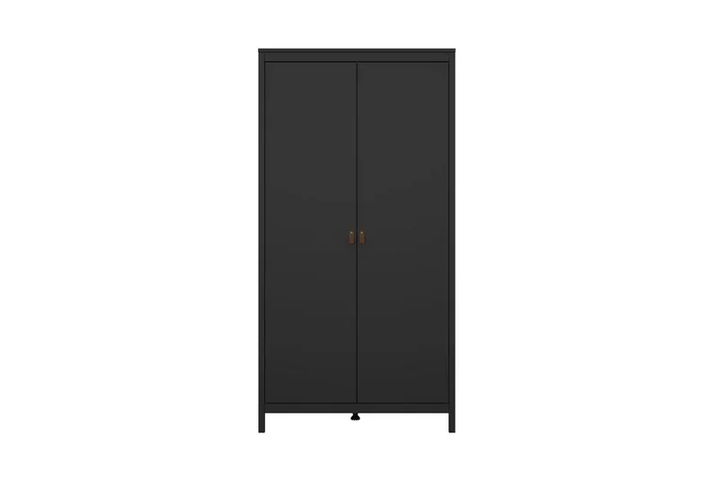 Vallvidera Garderobe 102,3x199 cm - Svart - Oppbevaring - Klesoppbevaring - Garderober & garderobesystem