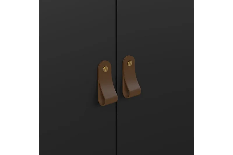 Vallvidera Garderobe 102,3x199 cm - Svart - Oppbevaring - Klesoppbevaring - Garderober & garderobesystem