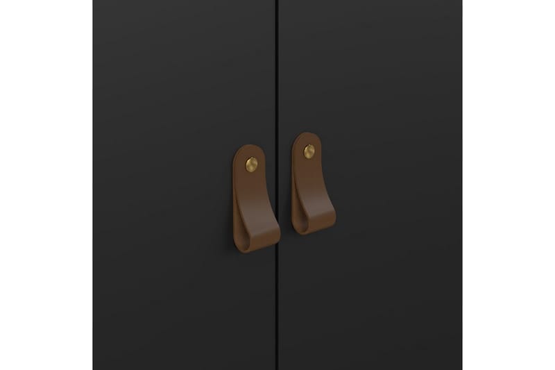 Vallvidera Garderobe 102,3x199 cm - Svart - Oppbevaring - Klesoppbevaring - Garderober & garderobesystem