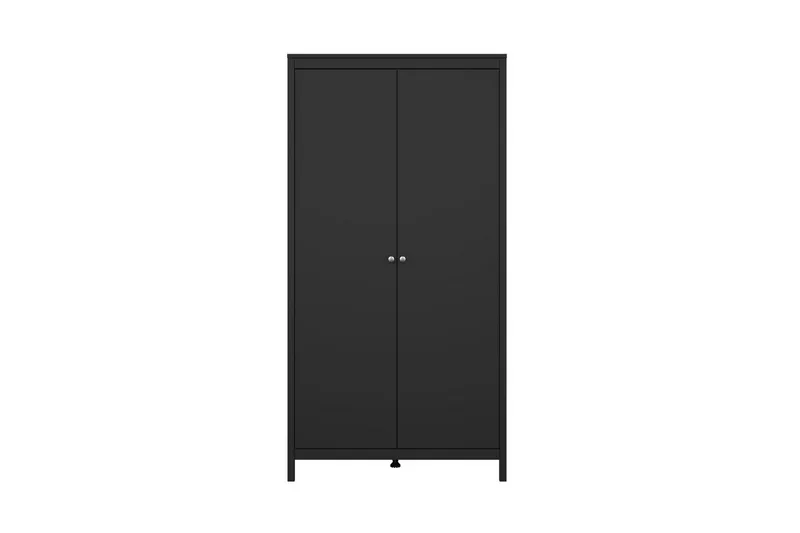 Vallvidera Garderobe 102,3x199 cm - Svart - Oppbevaring - Klesoppbevaring - Garderober & garderobesystem