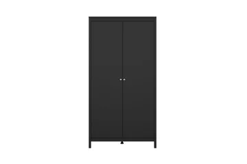Vallvidera Garderobe 102,3x199 cm - Svart - Oppbevaring - Klesoppbevaring - Garderober & garderobesystem