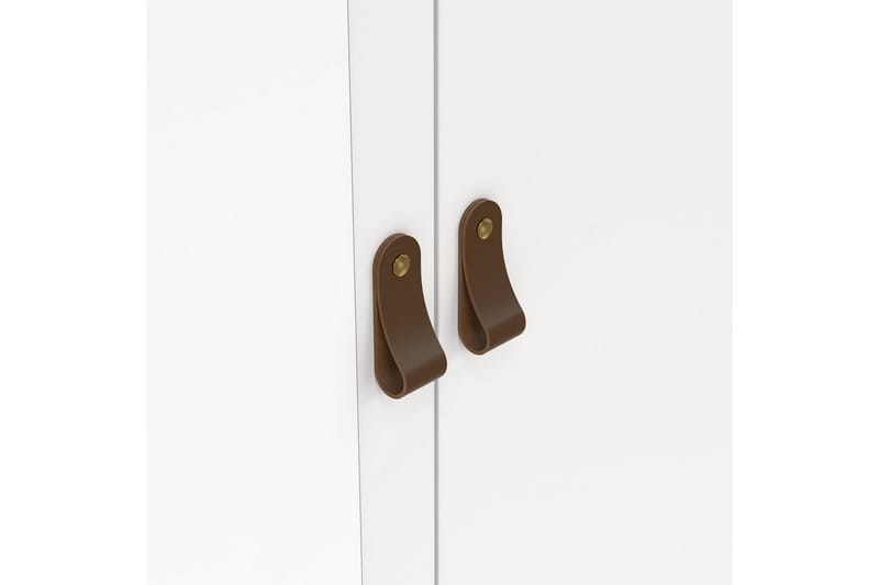 Vallvidera Garderobe 102x199 cm - Hvit - Oppbevaring - Klesoppbevaring - Garderober & garderobesystem