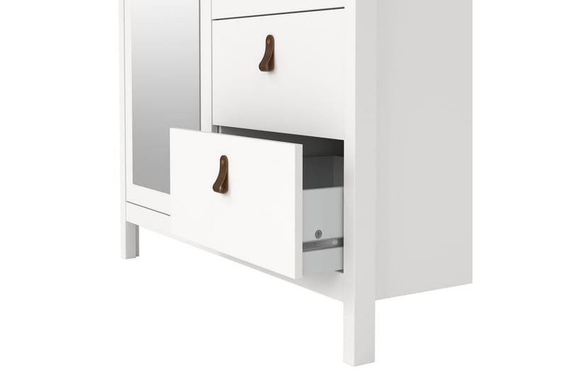 Vallvidera Garderobe 102x199 cm - Hvit - Oppbevaring - Klesoppbevaring - Garderober & garderobesystem
