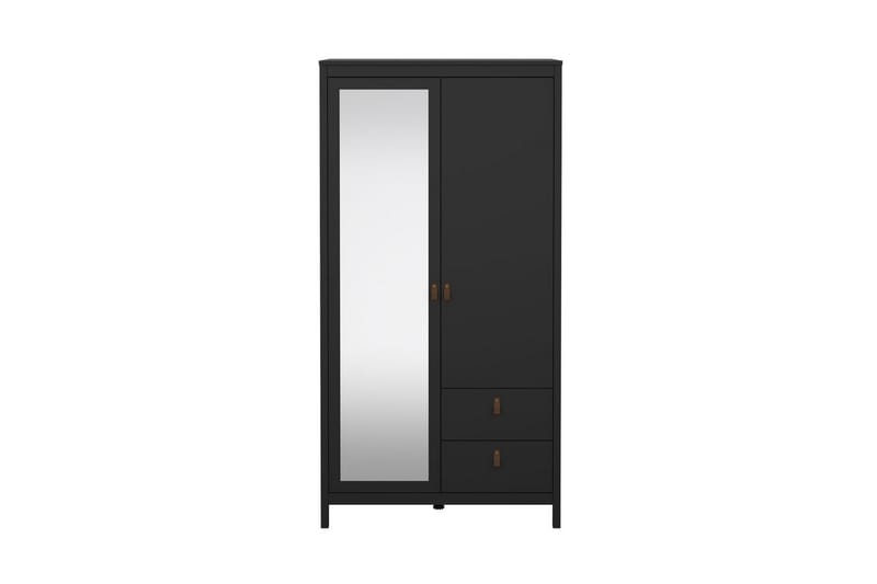 Vallvidera Garderobe 102x199 cm - Svart - Oppbevaring - Klesoppbevaring - Garderober & garderobesystem