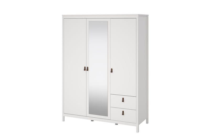 Vallvidera Garderobe 150x199 cm - Hvit - Oppbevaring - Klesoppbevaring - Garderober & garderobesystem