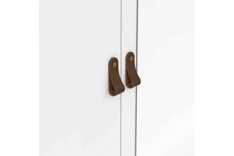 Vallvidera Garderobe 150x199 cm - Hvit - Oppbevaring - Klesoppbevaring - Garderober & garderobesystem