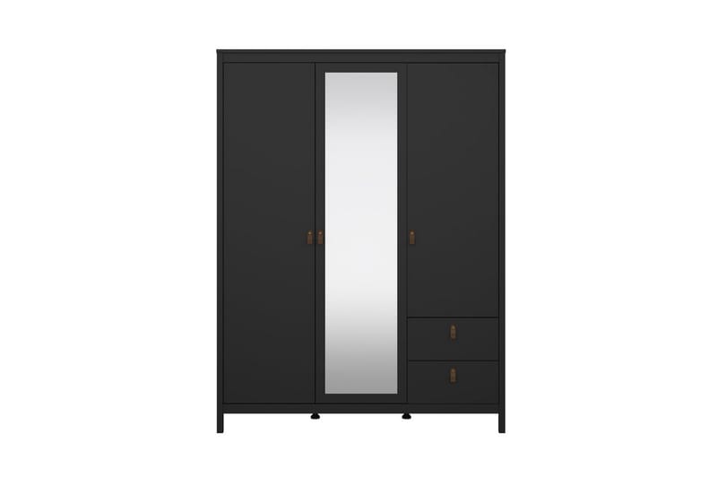 Vallvidera Garderobe 150x199 cm - Svart - Oppbevaring - Klesoppbevaring - Garderober & garderobesystem