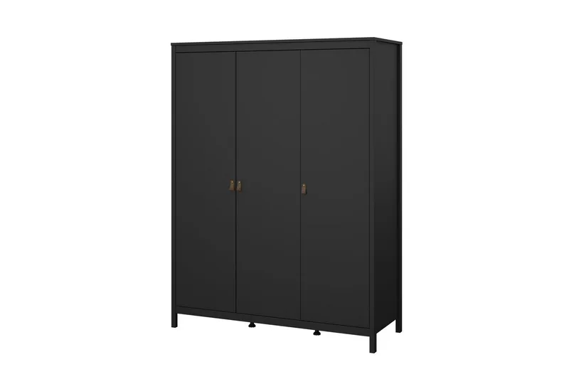 Vallvidera Garderobe 150x199 cm, Svart
