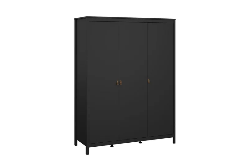 Vallvidera Garderobe 150x199 cm - Svart - Oppbevaring - Klesoppbevaring - Garderober & garderobesystem