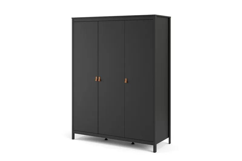 Vallvidera Garderobe 58x150 cm - Svart - Oppbevaring - Klesoppbevaring - Garderober & garderobesystem
