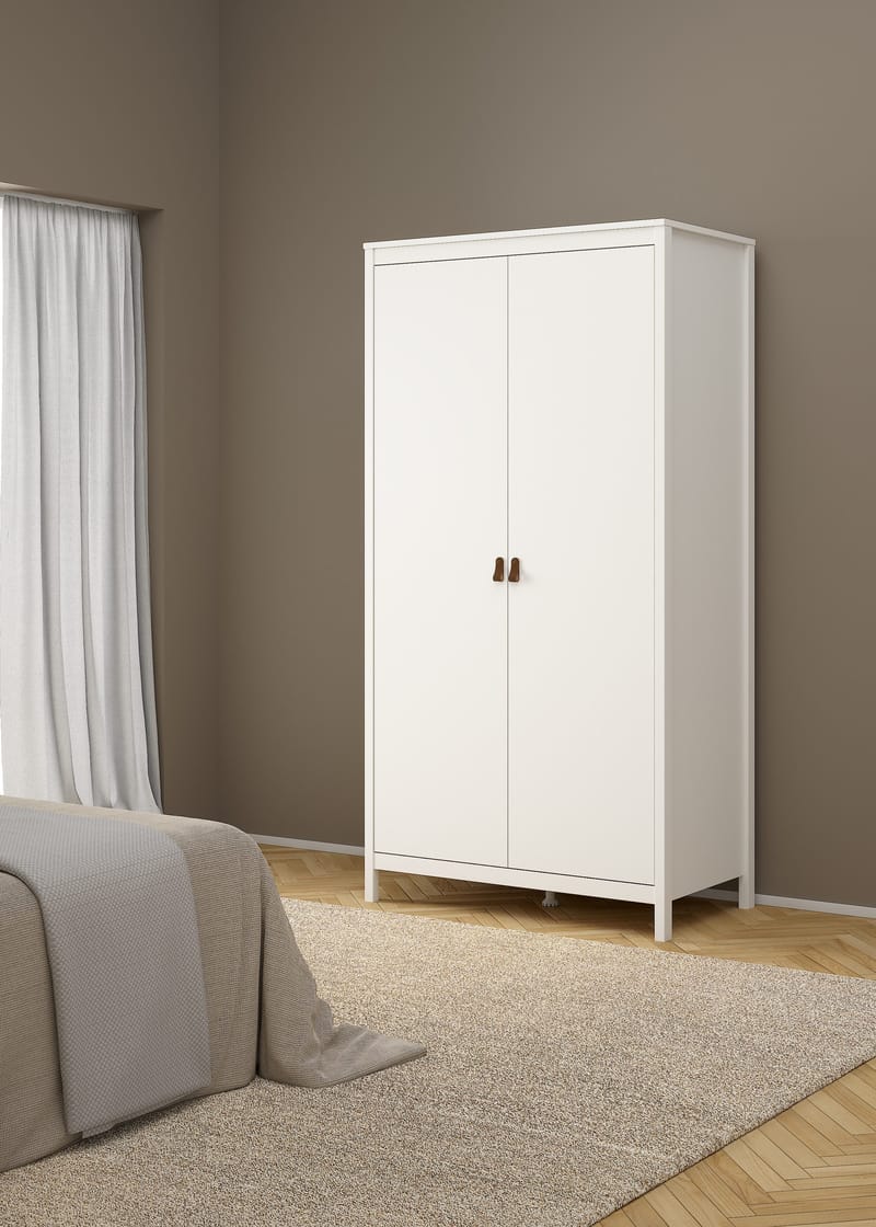 Vallvidera Garderobe med 2 dører 102x199 cm - Oppbevaring - Klesoppbevaring - Garderober & garderobesystem - Garderobeskap & klesskap