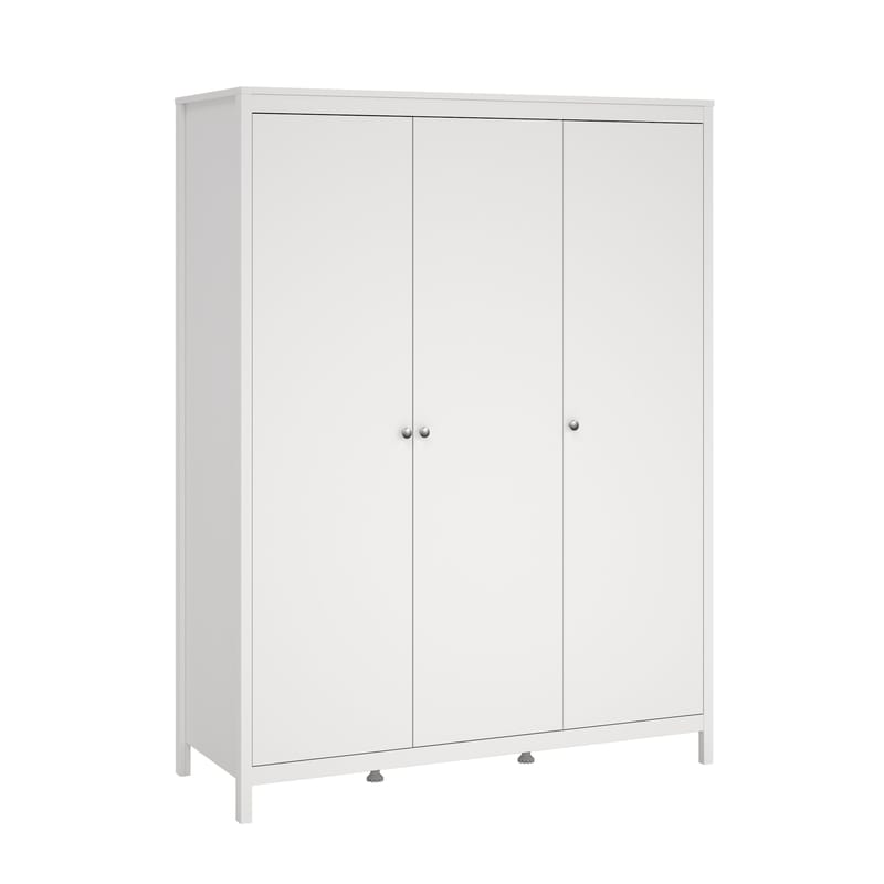 Vallvidera Garderobe med 3 dører 150x199 cm - Oppbevaring - Klesoppbevaring - Garderober & garderobesystem - Garderobeskap & klesskap