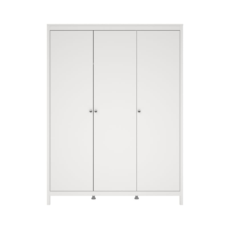 Vallvidera Garderobe med 3 dører 150x199 cm - Oppbevaring - Klesoppbevaring - Garderober & garderobesystem - Garderobeskap & klesskap